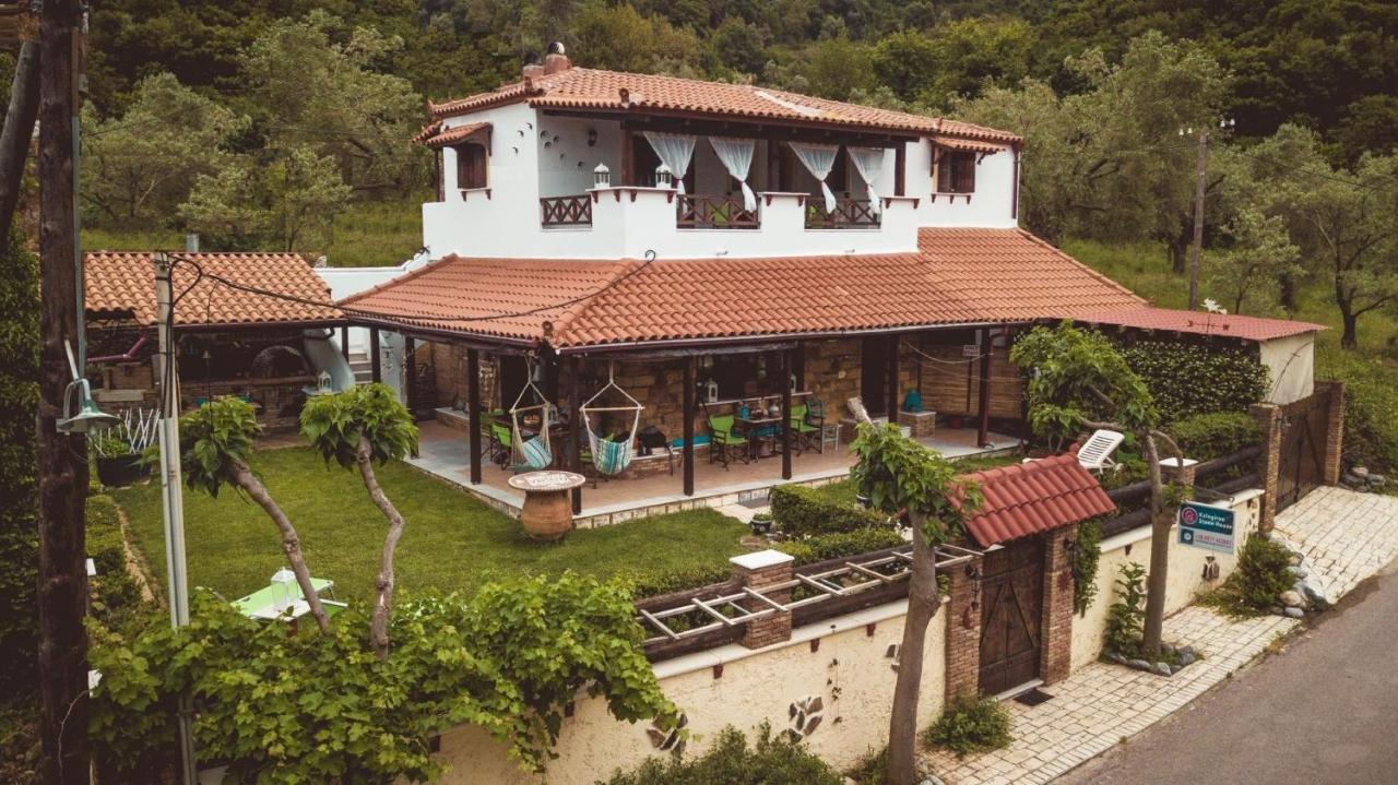 Апартаменты Kalogirou Stone House Лимнионас Экстерьер фото